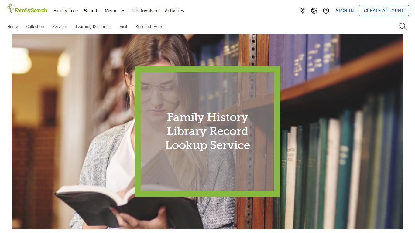 Record Lookup Service • FamilySearch